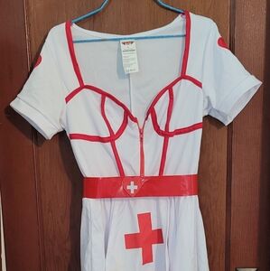 Halloween Nurse Costume Size Large